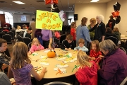 Future writers, kids on a literary Sunday.